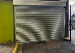 A roller shutter door installed in our Surrey and Sussex region