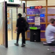 HighWay turnstile being used at the University of Brighton for their gym membership